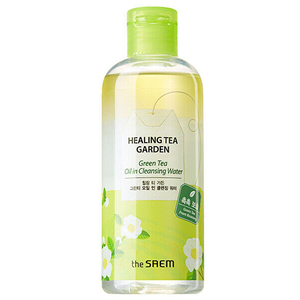 The Saem Healing Tea Garden Green Tea Oil in Cleansing Water