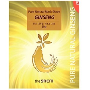 The Saem Pure Natural Mask Sheet Ginseng