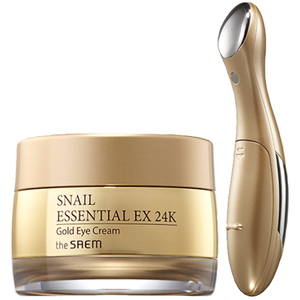 The Saem Snail Essential EX K Gold Eye Cream Set