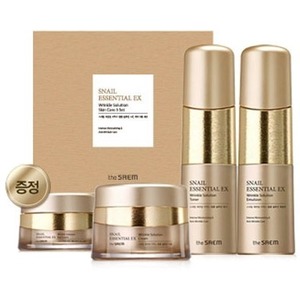 The Saem Snail Essential EX Wrinkle Solution Skin Care  Set