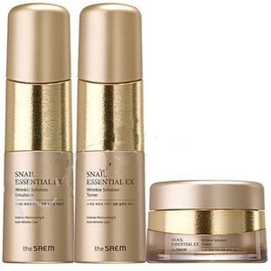 The Saem Snail Essential EX Wrinkle Solution Skin Care  Set