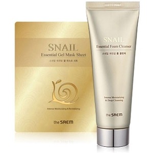 The Saem Snail Essential Foam Cleanser