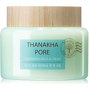 The Saem Thanakha Pore Tightening Pack amp Cream