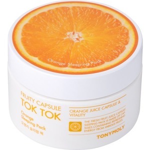 Tony Moly Fruity Capsule Tok Tok Sleeping Pack Orange