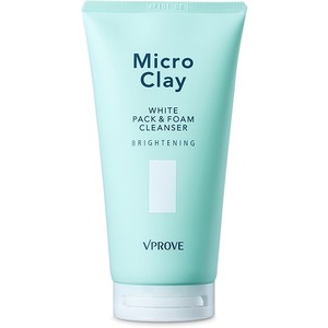 Vprove Micro Clay White Pack And Foam Cleanser Brightening