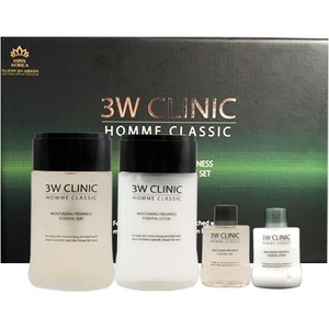 W Clinic Classic Moisturizing Freshness Essentia  Items Set