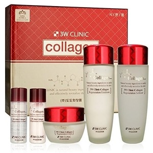 W Clinic Collagen Skin Care  Items Set