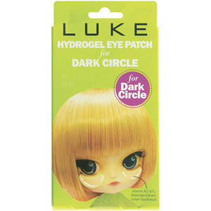 4Skin Гидрогелевые патчи для кожи вокруг глаз LUKE против темных кругов, с экстрактом зелёного чая, 5 пар (4Skin, Luke)