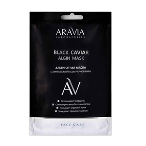 Aravia professional Альгинатная маска с аминокомплексом  черной икры  Black Caviar  Algin Mask, 30 гр (Aravia professional, Уход за лицом)