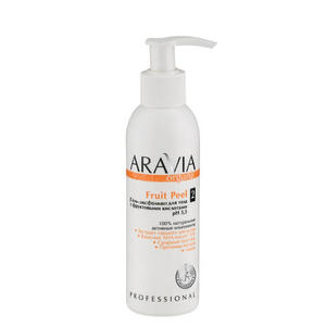 Aravia professional Гель-эксфолиант для тела с фруктовыми кислотами Fruit Peel, 150 мл (Aravia professional, Organic)