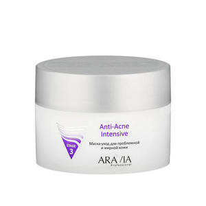 Aravia professional Маска-уход для проблемной и жирной кожи Anti-Acne Intensive 150 мл (Aravia professional, Уход за лицом)