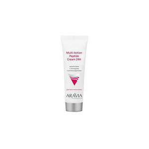 Aravia professional Мульти-крем с пептидами и антиоксидантным комплексом для лица Multi-Action Peptide Cream, 50 мл (Aravia professional, Уход за лицом)