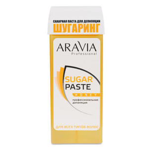 Aravia professional Паста сахарная для депиляции в картридже очень мягкой консистенции "Медовая" 150 гр (Aravia professional, SPA шугаринг)