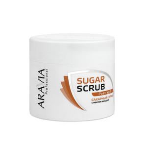 Aravia professional Сахарный скраб с маслом миндаля 300 мл (Aravia professional, SPA шугаринг)