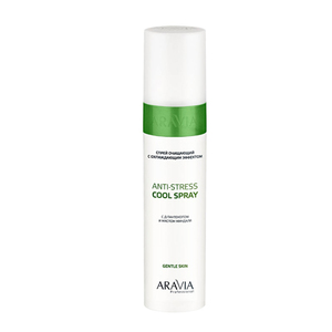 Aravia professional Спрей очищающий с охлаждающим эффектом с Д-пантенолом Anti-Stress Cool Spray, 250 мл (Aravia professional, Уход Gentle Skin)
