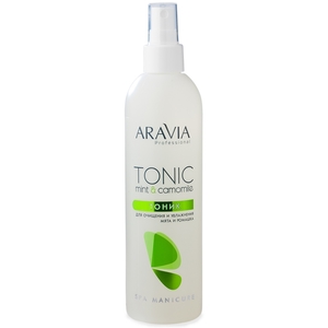 Aravia professional Тоник для очищения и увлажнения кожи с мятой и ромашкой 300 мл (Aravia professional, Парафинотерапия)