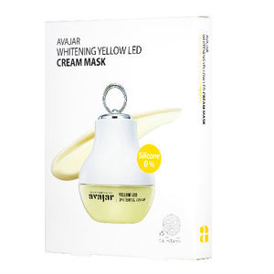 Avajar Avajar Whitening Yellow Led Cream Mask Осветляющая кремовая LED маска 5 шт (Avajar, Для лица)