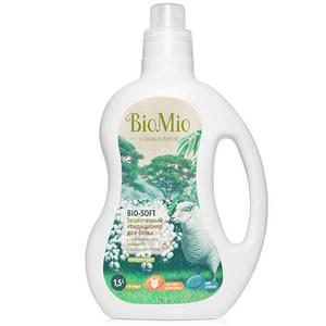 BioMio Кондиционер для белья с эфирным маслом Эвкалипта 1000 мл (BioMio, Стирка)