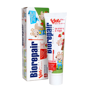 Biorepair Детская зубная паста Junior Kids Strawberry от 0 до 6 лет, 50 мл (Biorepair, Детская гамма)