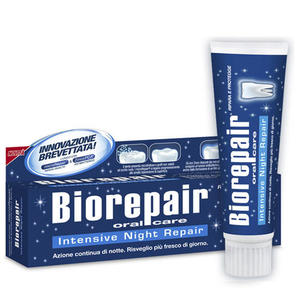 Biorepair Ночная Зубная паста Интенсивное восстановление 75 мл (Biorepair, Ежедневная забота)