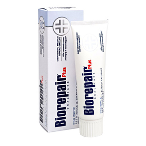 Biorepair Отбеливающая зубная паста Biorepair Pro White Plus 75 мл (Biorepair, Ежедневная забота)