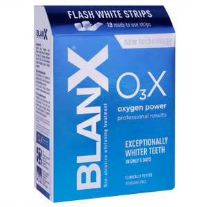 Blanx Отбеливающие полоски сила кислорода 10 штук (Blanx, Специальный уход Blanx)