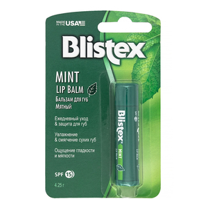 Blistex Бальзам для губ мятный 4,25 гр. (Blistex, Blistex уход за губами)