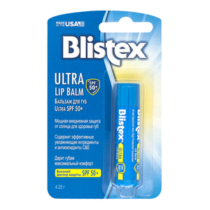 Blistex Бальзам для губ Ultra SPF 50, 4,25 гр. (Blistex, Blistex уход за губами)