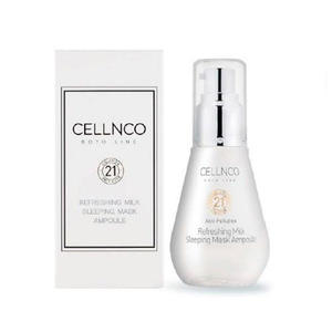 Cellnco Ночная сыворотка против пигментации Boto Line Refreshing Milk Sleeping Mask Ampoule, 50мл (Cellnco, Boto line)