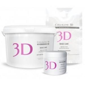 Collagene 3D Альгинатная маска для лица и тела с розовой глиной 1200 г (Collagene 3D, Basic Care)