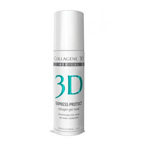 Collagene 3D Коллагеновая гель-маска для кожи с куперозом 130 мл (Collagene 3D, Exspress Protect)