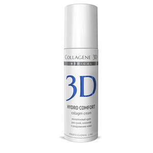 Collagene 3D Крем для лица с аллантоином, для раздраженной и сухой кожи 150 мл (Collagene 3D, Hydro Comfort)
