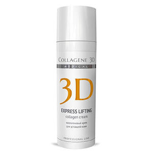 Collagene 3D Крем для лица с янтарной кислотой, 150 мл (Collagene 3D, Exspress Lifting)