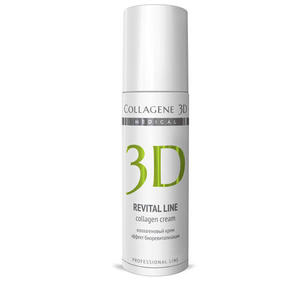 Collagene 3D Крем для лица с восстанавливающим комплексом 150 мл (Collagene 3D, Revital Line)