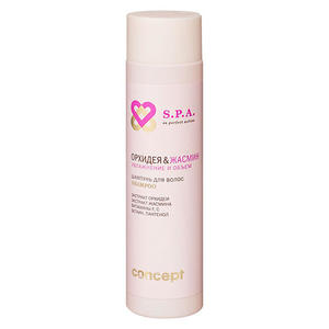 Concept Шампунь для волос "Орхидея и Жасмин" Увлажнение и объем Hydration&Volume shampoo, 250 мл (Concept, Spa)