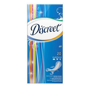 Discreet Ежедневные прокладки air Малтиформ 20 шт (Discreet, Air)