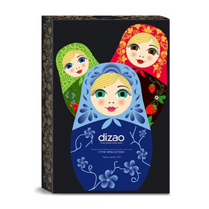 Dizao Подарочный набор масок для лица, шеи и век "Три красотки" 3 шт (Dizao, Наборы)