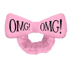 Double Dare OMG Hair Band-Light Pink Повязка косметическая для волос нежно-розовая 1 шт. (Double Dare OMG, Double Dare)