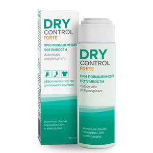 Dry Control Дабоматик от обильного потоотделения, 20%, 50 мл (Dry Control)