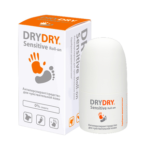 Dry Dry Сенситив - средство от обильного потоотделения 50 мл (Dry Dry, Sensitive)