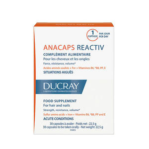 Ducray Анакапс Reactiv для волос и кожи головы №30 (Ducray, Биодобавка к пище)