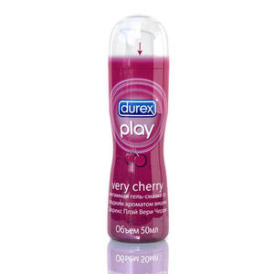Durex Play Very Cherry со сладким ароматом вишни Интимная гель-смазка 50 мл (Durex, Гель-смазка)