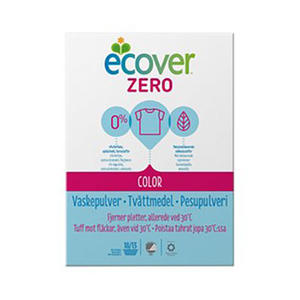 Ecover Экологический стиральный порошок, цветной Zero 750 гр (Ecover, Cредства для стирки)