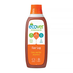 Ecover Жидкий концентрат с льняным маслом для мытья пола , 1л (Ecover, Чистящие средства)