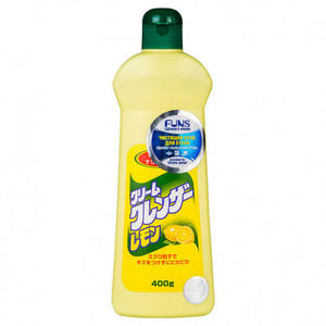 Funs Чистящий крем для удаления трудновыводимых загрязнений без царапин с ароматом лимона 400 мл (Funs, Для уборки)