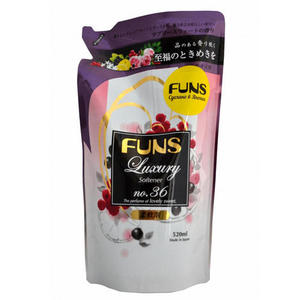 Funs Кондиционер для белья концентрированный с ароматом грейпфрута и черной смородины запасной блок 520 м (Funs, Для стирки)