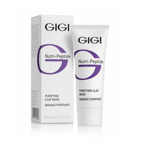 GIGI Пептидная очищающая глиняная маска для жирной кожи, 50 мл (GIGI, Nutri-Peptide)