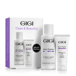 GIGI Подарочный набор Clean&Beautiful 1 шт (GIGI, Nutri-Peptide)