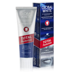 Global white Зубная паста Total Protection "Максимальная защита" 30 мл (Global white, Зубные пасты)