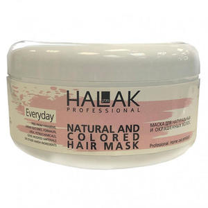 Halak Professional Маска для натуральных и окрашенных волос, 250 мл (Halak Professional, Everyday Natural And Colored Hair)